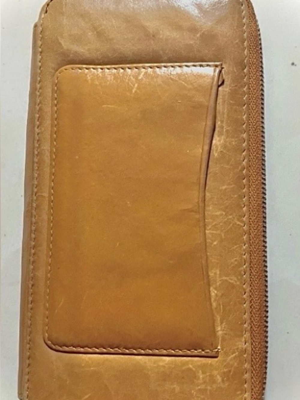 Hobo International Vintage Zip Around Leather Wallet